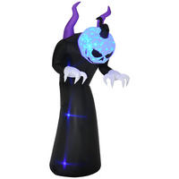 HALLOWEEN-DEKORATION Schwarz 88.0/79.0/210.0cm - Schwarz, Textil (79/210/88cm)