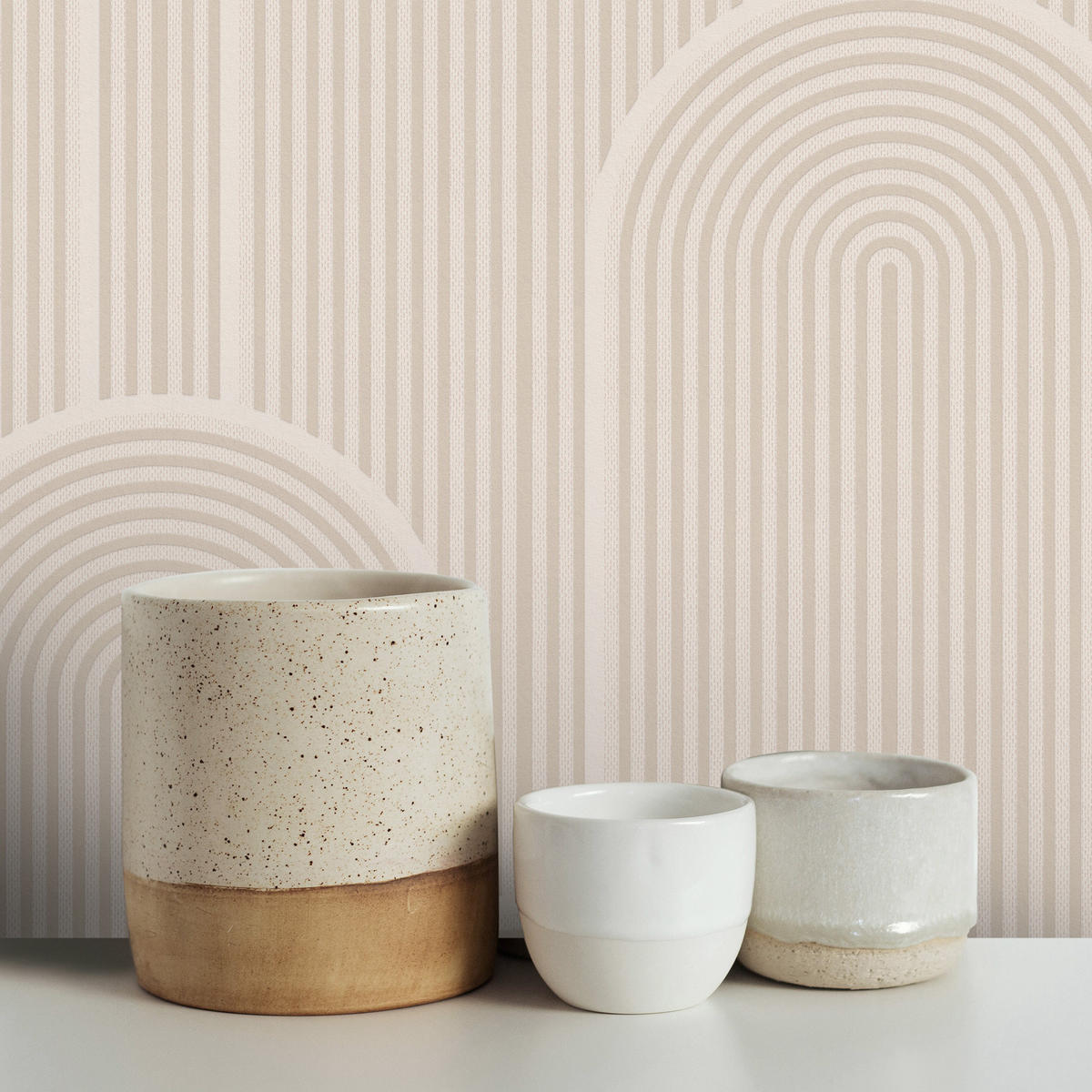 VLIESTAPETE Bowi - Creme, Papier/Kunststoff (52/1000cm) - Superfresco Easy