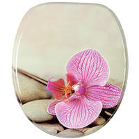 WC-SITZ mit Absenkautomatik Wellness - Violett, Holzwerkstoff (38/6/47cm) - Sanilo