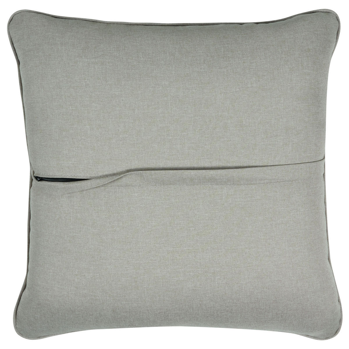 3-SITZER-SOFA hellgrau Fenstad - Schwarz/Grau, Textil (200/97/95cm) - Beliani