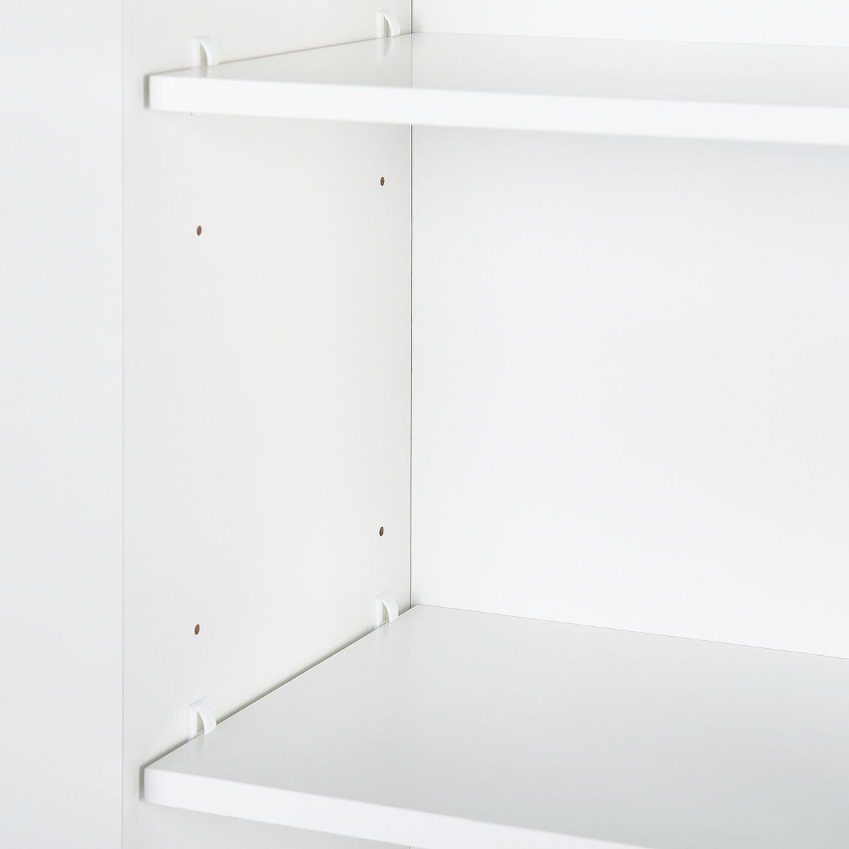 BAD HÄNGESCHRANK grau Mataro - Silberfarben/Grau, Holzwerkstoff (40/132/35cm) - Beliani