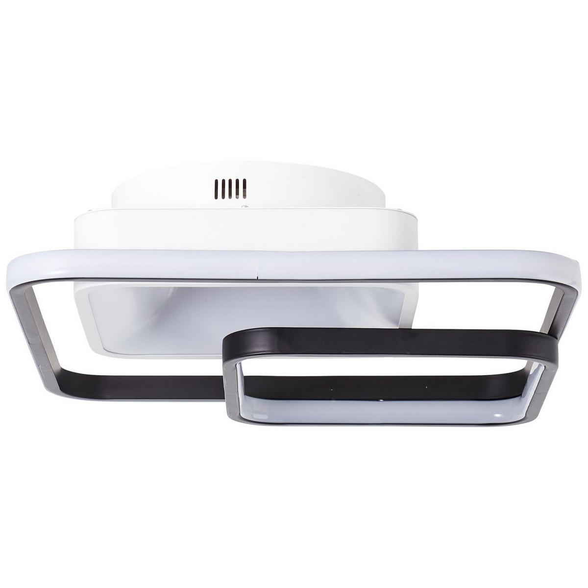 DECKENLEUCHTE Cava G99384/75 - Schwarz, Metall (40/40/11.5cm) - Brilliant