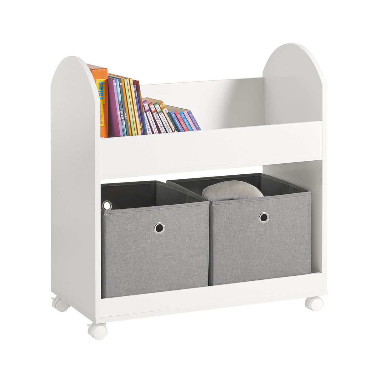 KINDERREGAL Weiß - Weiß, Holzwerkstoff (70/78/40cm) - SoBuy