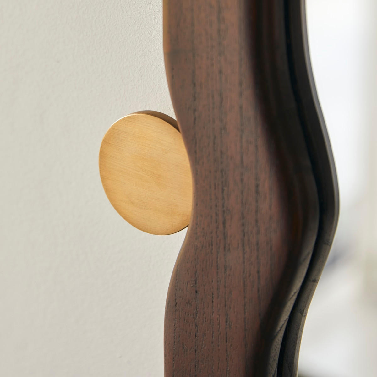 SPIEGEL Agate Braun aus Dunkles Mindiholz - Braun, Holz (40/60/3cm) - Tikamoon