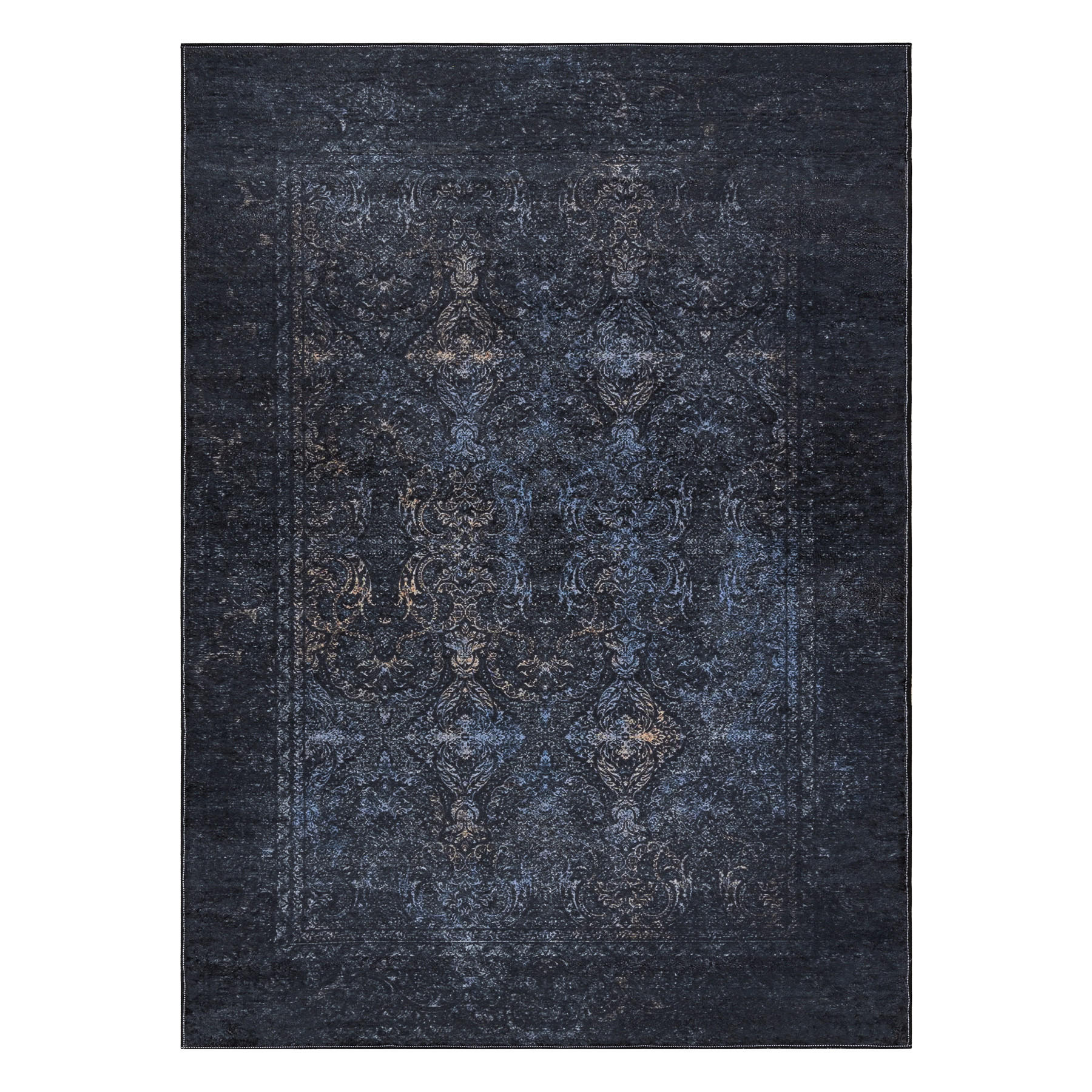 TEPPICH Andre 120/170 cm - Schwarz, Textil (120/170cm) - rugsX
