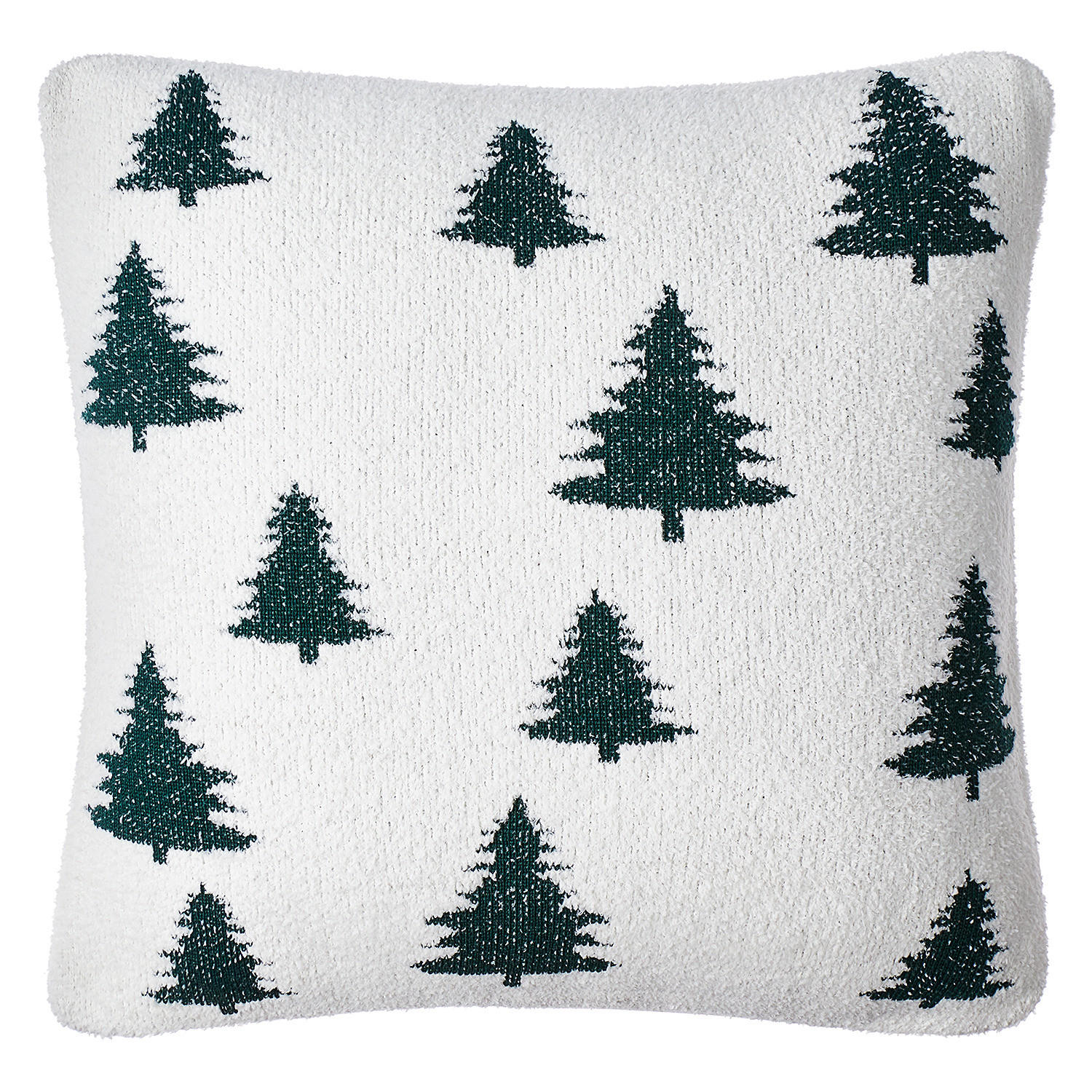 KISSEN Trees - Dunkelgrün, Textil (50/50cm) - BUTLERS