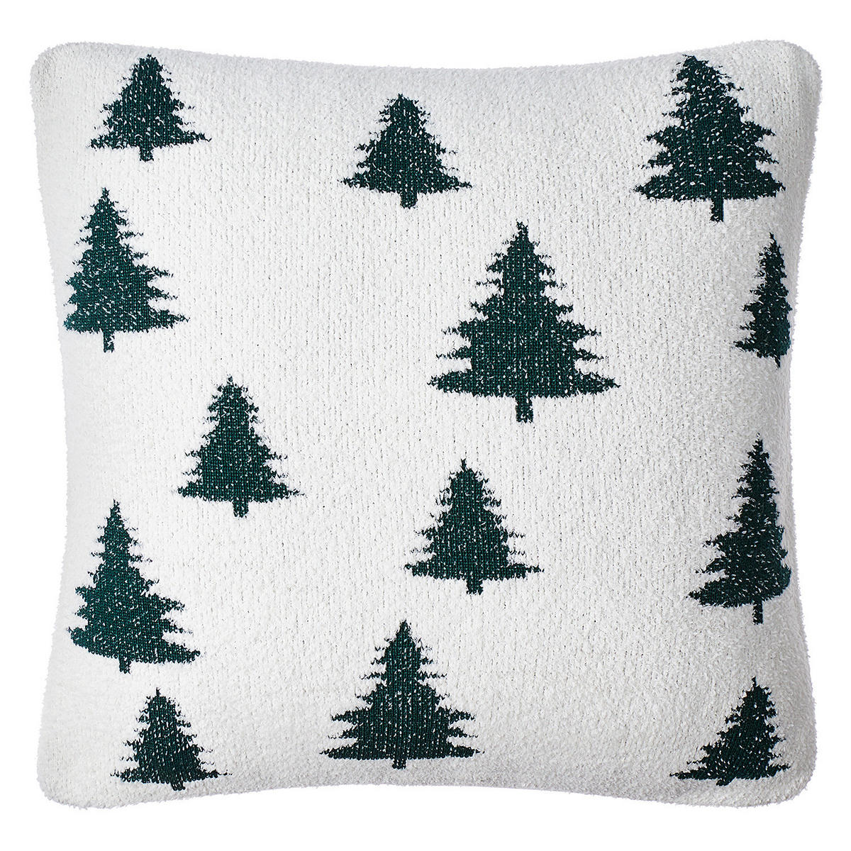 KISSEN Trees - Dunkelgrün, Textil (50/50cm) - BUTLERS