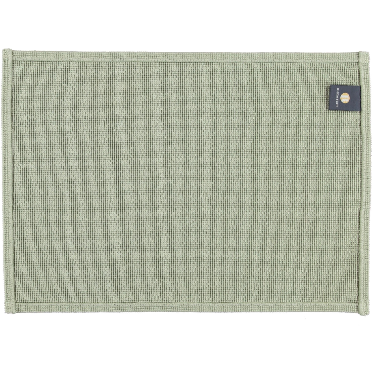 BADEMATTEN PLAIN JADE - 90 - Jadegrün, Textil (50/70cm) - Rhomtuft