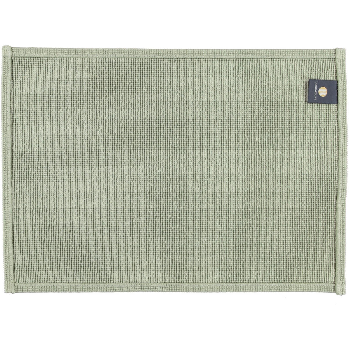 BADEMATTEN PLAIN JADE - 90 - Jadegrün, Textil (50/70cm) - Rhomtuft