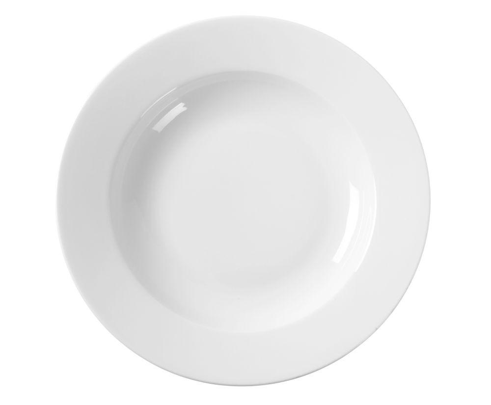 TELLER 3444036 - Weiß, Keramik (25/30/25cm) - Hendi