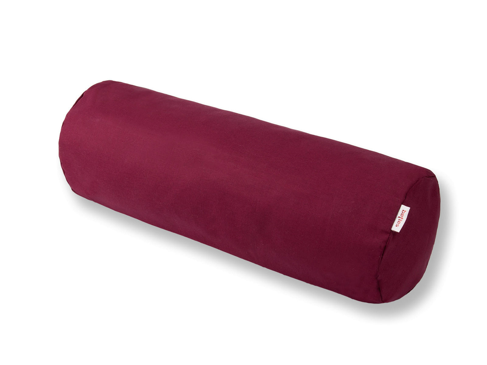 beties Heimtextil Xl-Nackenrollenbezug Weinrot 25x70 cm