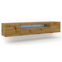 TV STOLÍK Aurus Drevo - hnedá, kompozitné drevo (200/36/37cm) - Petits-meubles