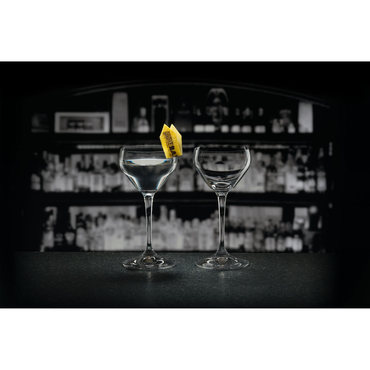 COCKTAILGLAS Drink Specific Glassware Nick & Nora, 2er Set, Hochwertiges Glas, 140 ml - Transparent, Glas (0.14L) - Riedel