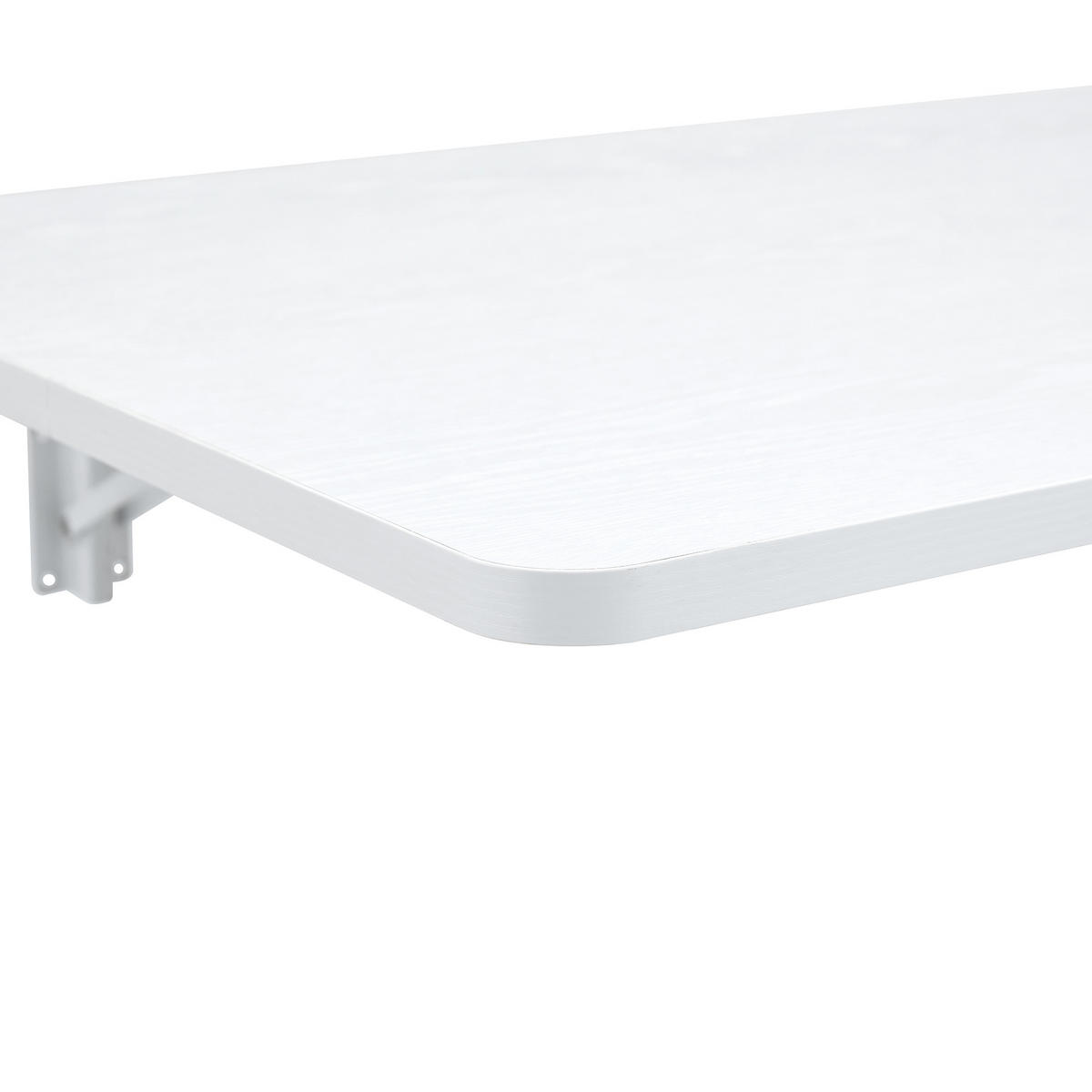 WANDREGAL DE-37385 114 cm wandmontiert mit Klappmechanik Weiß - Weiß, Holzwerkstoff (56/18.5/114cm) - ComfortXL