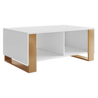 COUCHTISCH Loutio - Weiß, Holzwerkstoff (60/95/40cm) - MIRJAN24