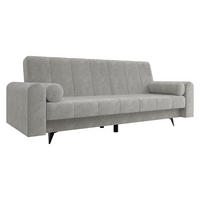 SCHLAFSOFA Zuri - Schwarz/Grau, Holz/Textil (240/93/91cm) - MIRJAN24