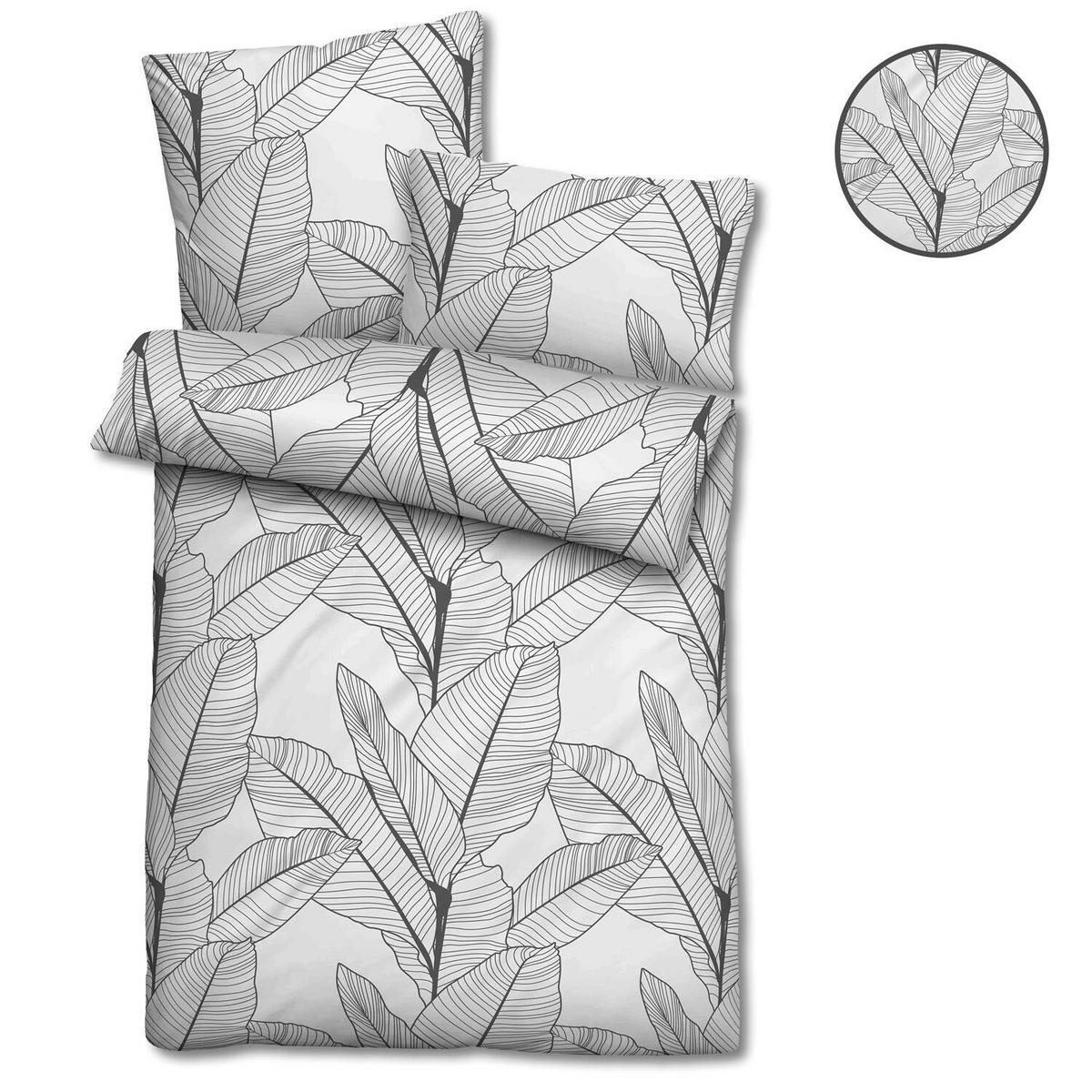 BETTWÄSCHE 135x200 cm - Weiß, Textil (135/200cm)
