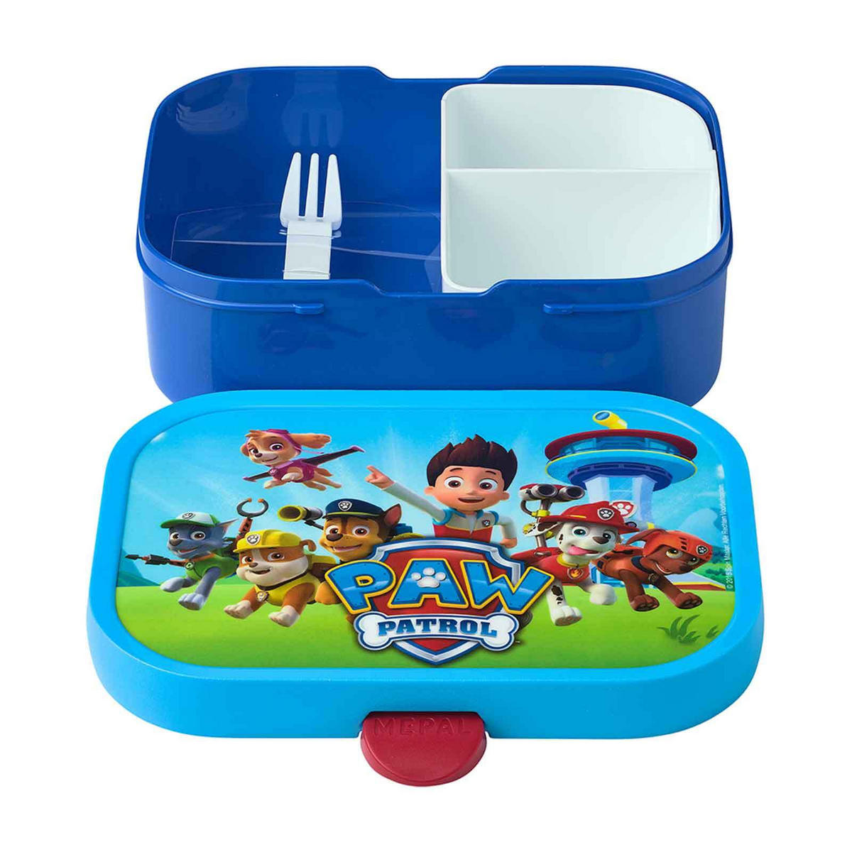 BROTDOSE Campus Paw Patrol 700 ml - Blau/Multicolor, Kunststoff (13.2/6.1/17.8cm) - Mepal