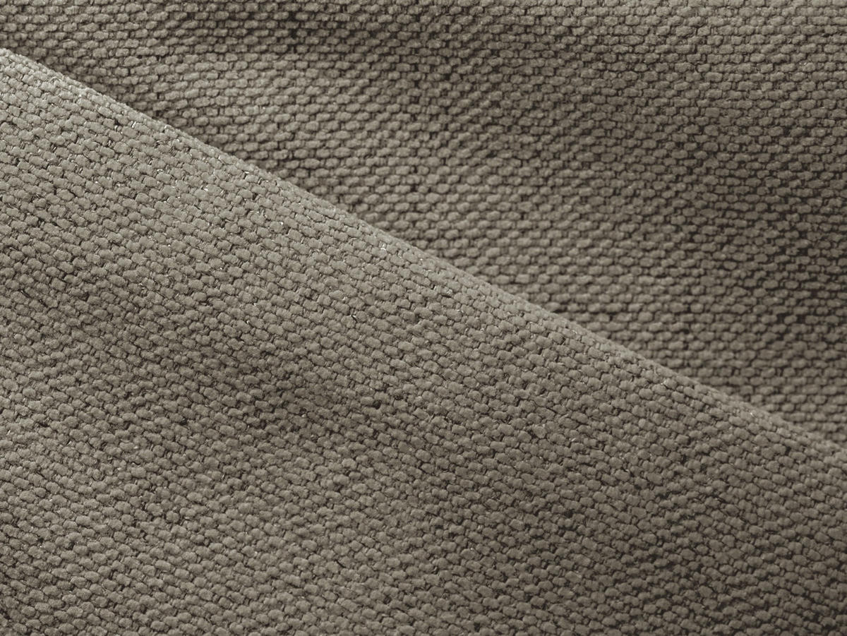3-SITZER SOFA mit Schlaffunktion Strukturstoff Stoff Beige - Beige/Schwarz, Kunststoff/Textil (255/85/105cm) - Makamii