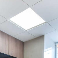 LED EINBAU PANEL Weiß Kunststoff - Weiß, Metall (59.5/59.5/3.3cm)