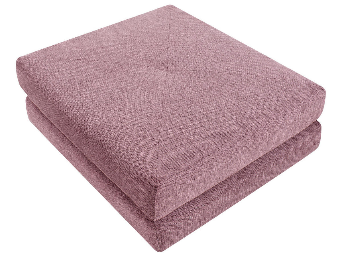 SCHLAFSOFA 81/182 cm Rosa Olden - Pink, Textil (81/54/91cm) - Beliani