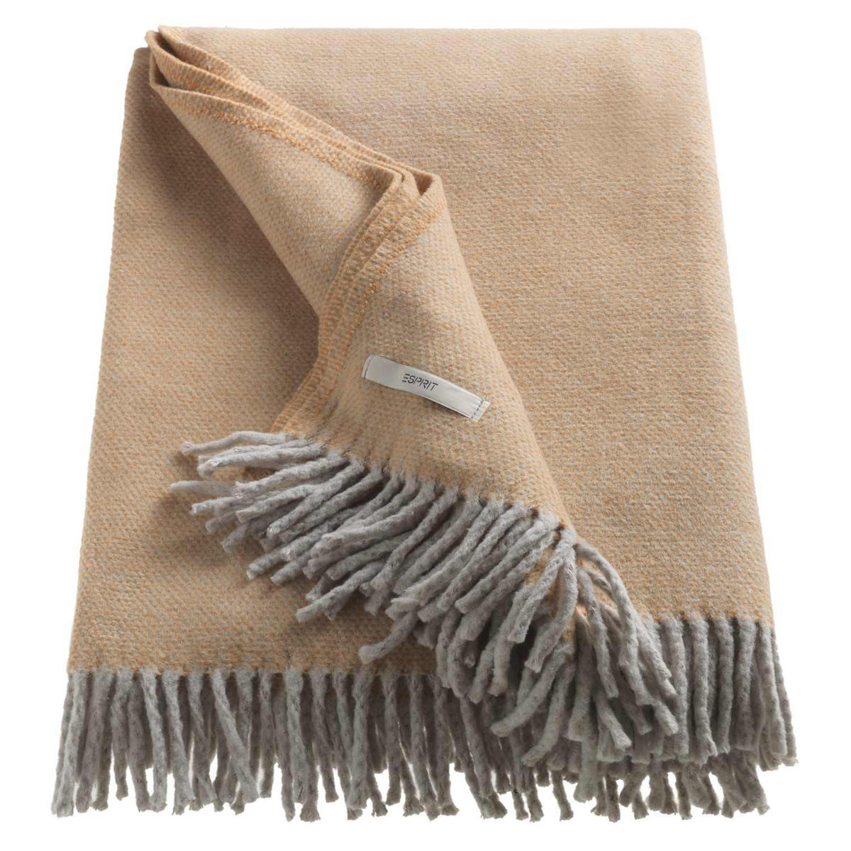 TAGESDECKE JADE - Beige, Textil (140/200cm) - Esprit