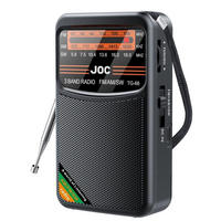 RADIO 7/3.4/12.9 cm - Schwarz, Kunststoff (7/3.4/12.9cm) - Authentics