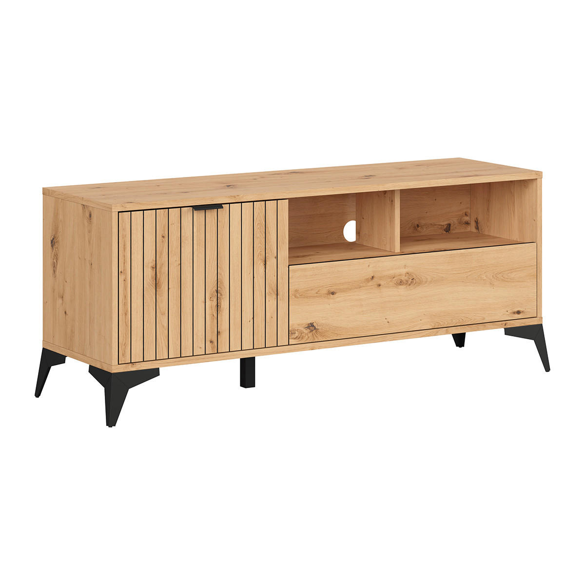 TV-MÖBEL Mao Holz - Braun, Holzwerkstoff (135/56/41cm) - Petits-meubles