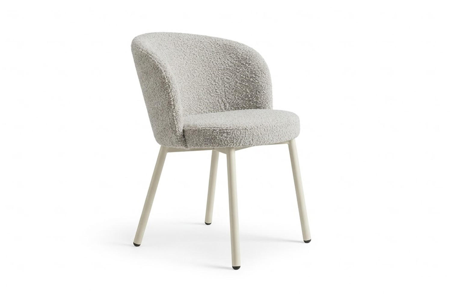 GARTENSTUHL INDUS Cremeweiß SOLENZO Flachgewebe (1er-Set) - Creme, Textil (56/77/62cm) - KAWOLA