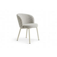 GARTENSTUHL INDUS Cremeweiß SOLENZO Flachgewebe (1er-Set) - Creme, Textil (56/77/62cm) - KAWOLA