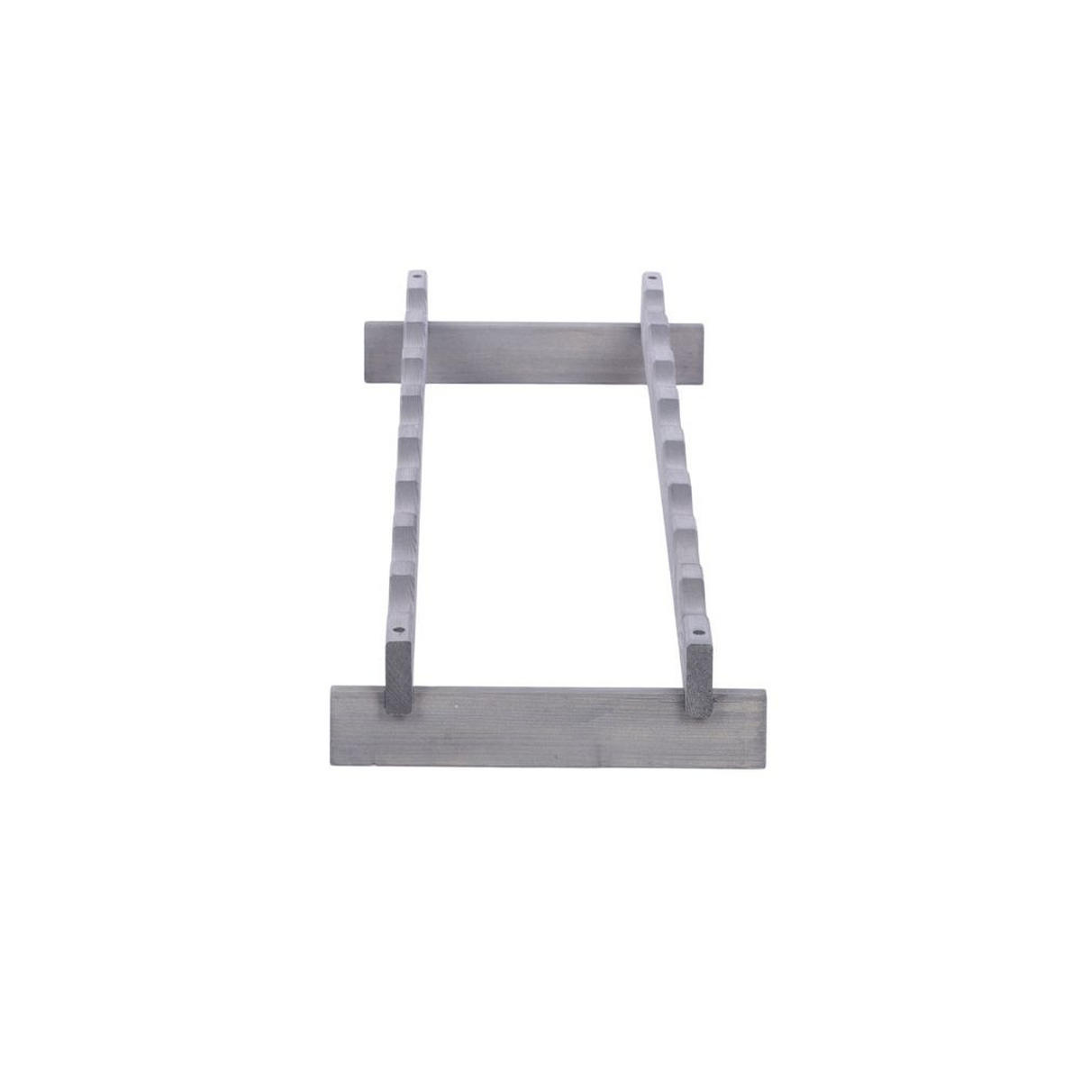 WEINREGAL VINOTECA FLEX PRO HxBxT 9x84x28cm 8 Flaschen auf 1 Ebene Grau - Grau, Holz (84/9/28cm) - PROREGAL