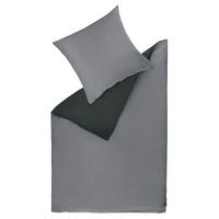 BETTWÄSCHE RENFORCÉ PLAY - Anthrazit, Textil (200/200cm) - Schöner Wohnen
