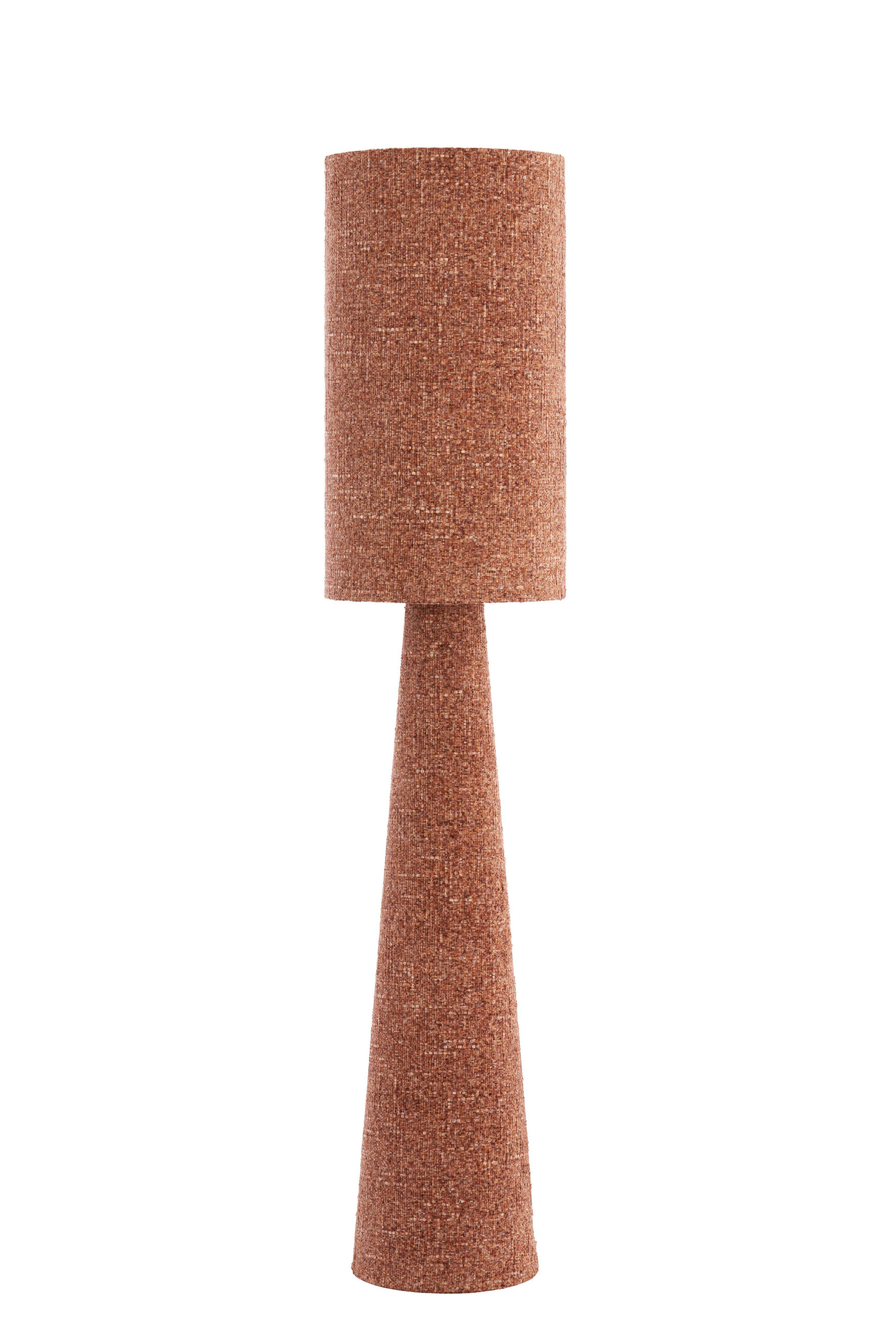 STEHLAMPE Micky Rot 38/38/180 cm - Rot, Textil (38/38/180cm) - Light & Living