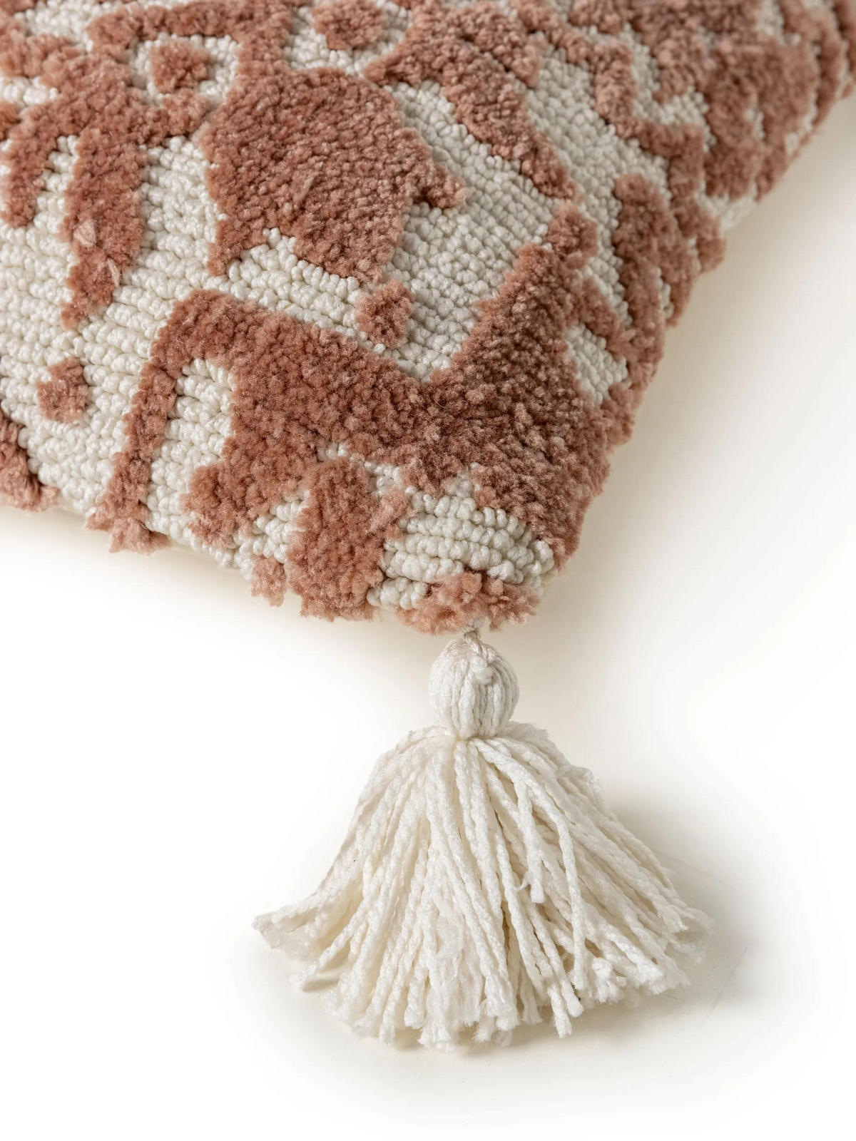 KISSENBEZUG Elias Terracotta 45x45 cm - Terracotta, Textil (45/45cm) - benuta Nest