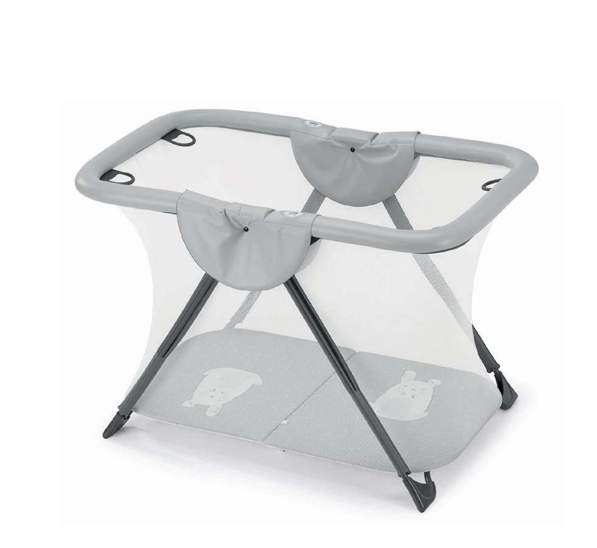 LAUFGITTER Brevettato für Babys zusammenklappbar - Grau, Kunststoff/Textil (235/970/795cm) - Cam il Mondo del Bambino S.p.A.