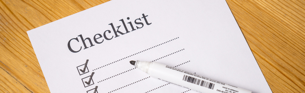 Checkliste