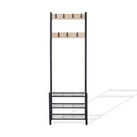 GARDEROBENSTÄNDER Beige 40/60/175 cm - Beige, Metall (40/175/60cm) - Mobili Rebecca