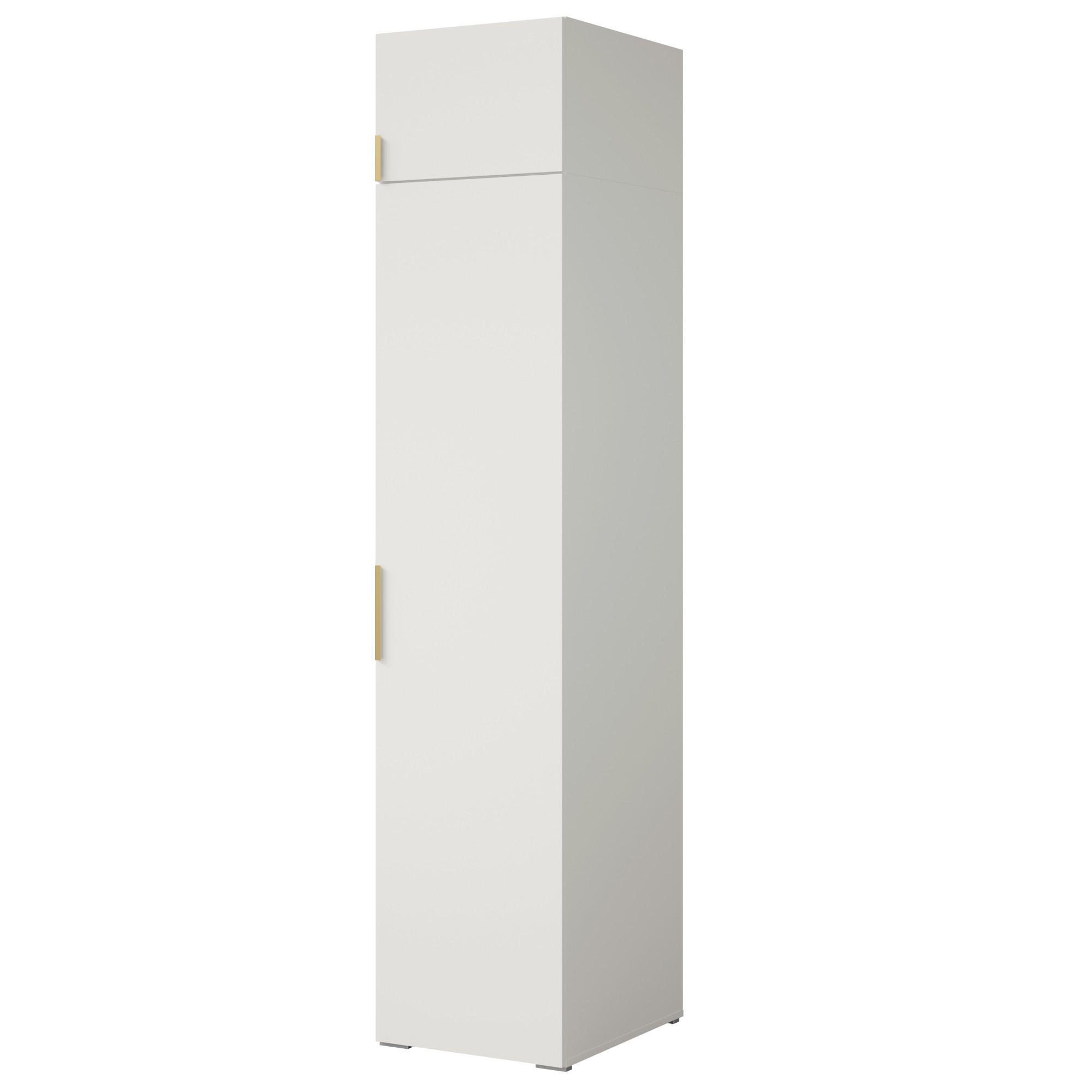 mzm24 Drehtürenschrank Weiß 50x35x60 cm