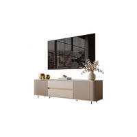 TV-SCHRANK MIRAGE GOLD 180/40/52 cm Sandbeige - Sandfarben/Goldfarben, Holzwerkstoff (180/52/40cm) - Lookway