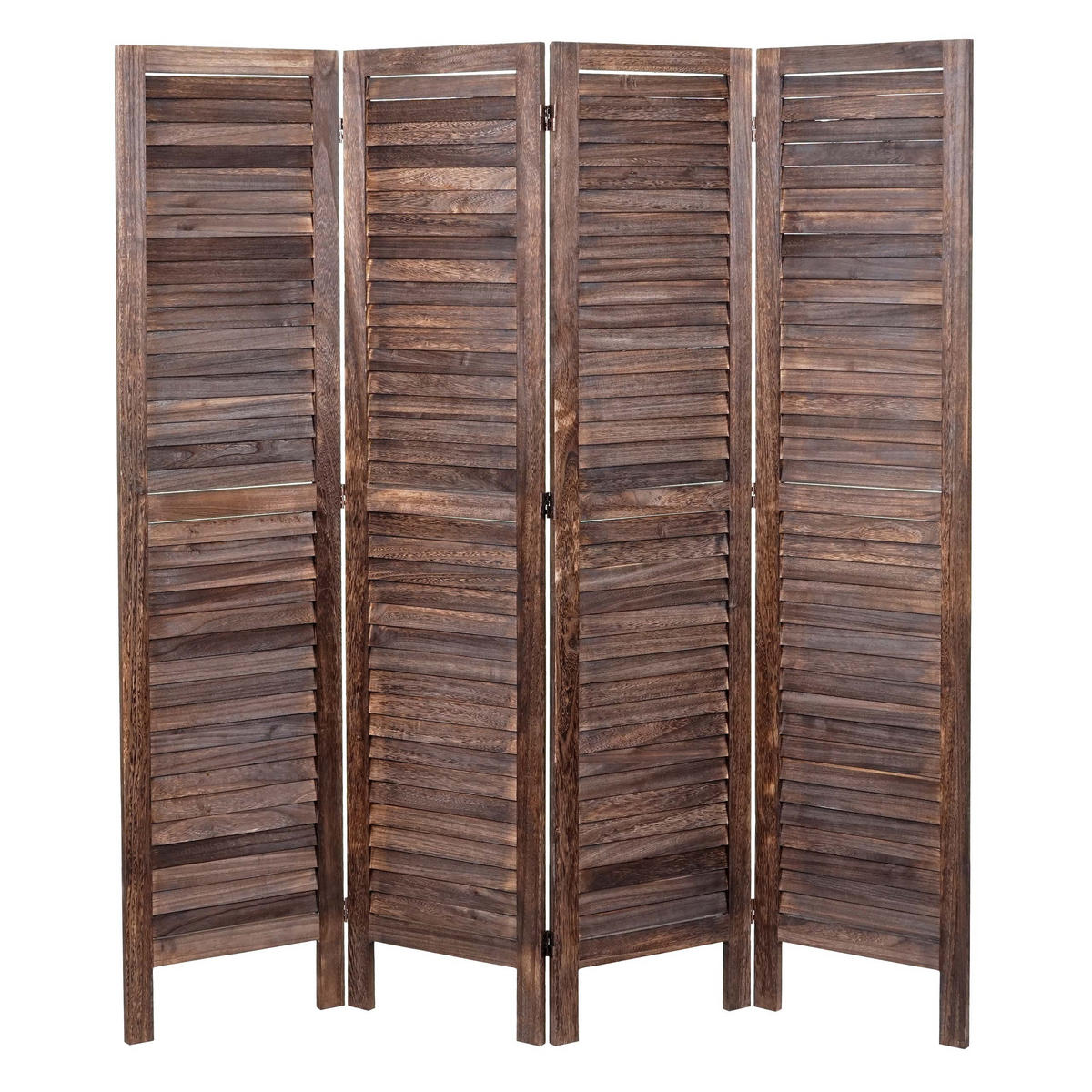 PARAVENT Dunkelbraun - Dunkelbraun, Holz (162/170/2cm) - MCW