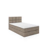 BOXBETT OLAF 120 x 200 Beige - Beige, Textil/Metall (120/200cm)
