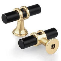 SCHRANKKNOPF 10er-Set - Goldfarben, Metall (2.1/2.1/5.3cm)