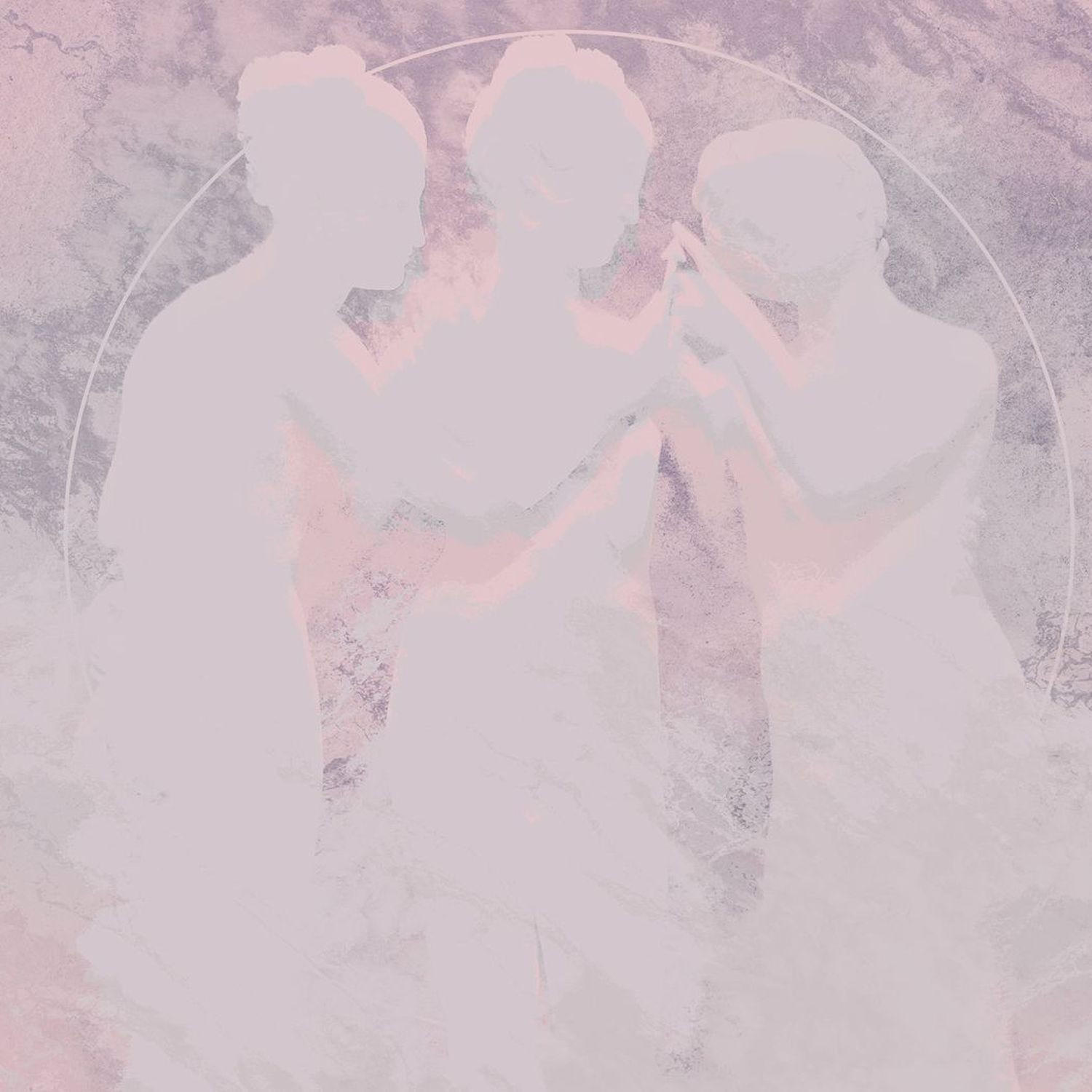 FOTOTAPETE menschlichen Silhouetten 400 x 280 cm - Pink, Papier (400/280cm) - Sanders & Sanders
