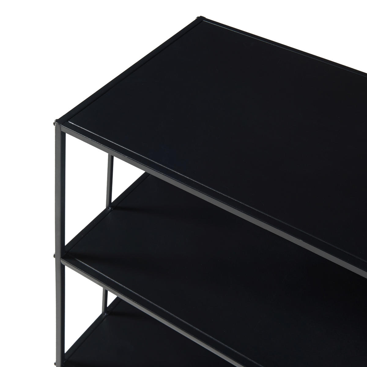 KONSOLENTISCH Baarn - Schwarz, Metall (32/70/65.5cm) - [en.casa]