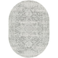 VINTAGE-TEPPICH Oval 200/275 cm Grau - Grau, Naturmaterialien/Textil (200/275cm) - LIVABLISS