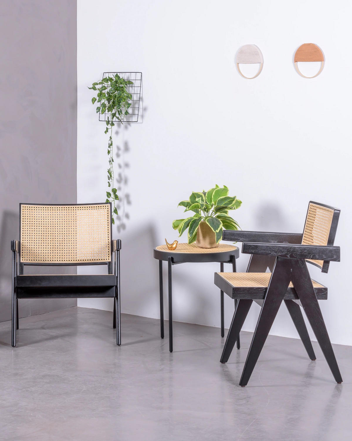 SESSEL Schwarz - Schwarz, Holz (59/70/58cm) - Nest Dream