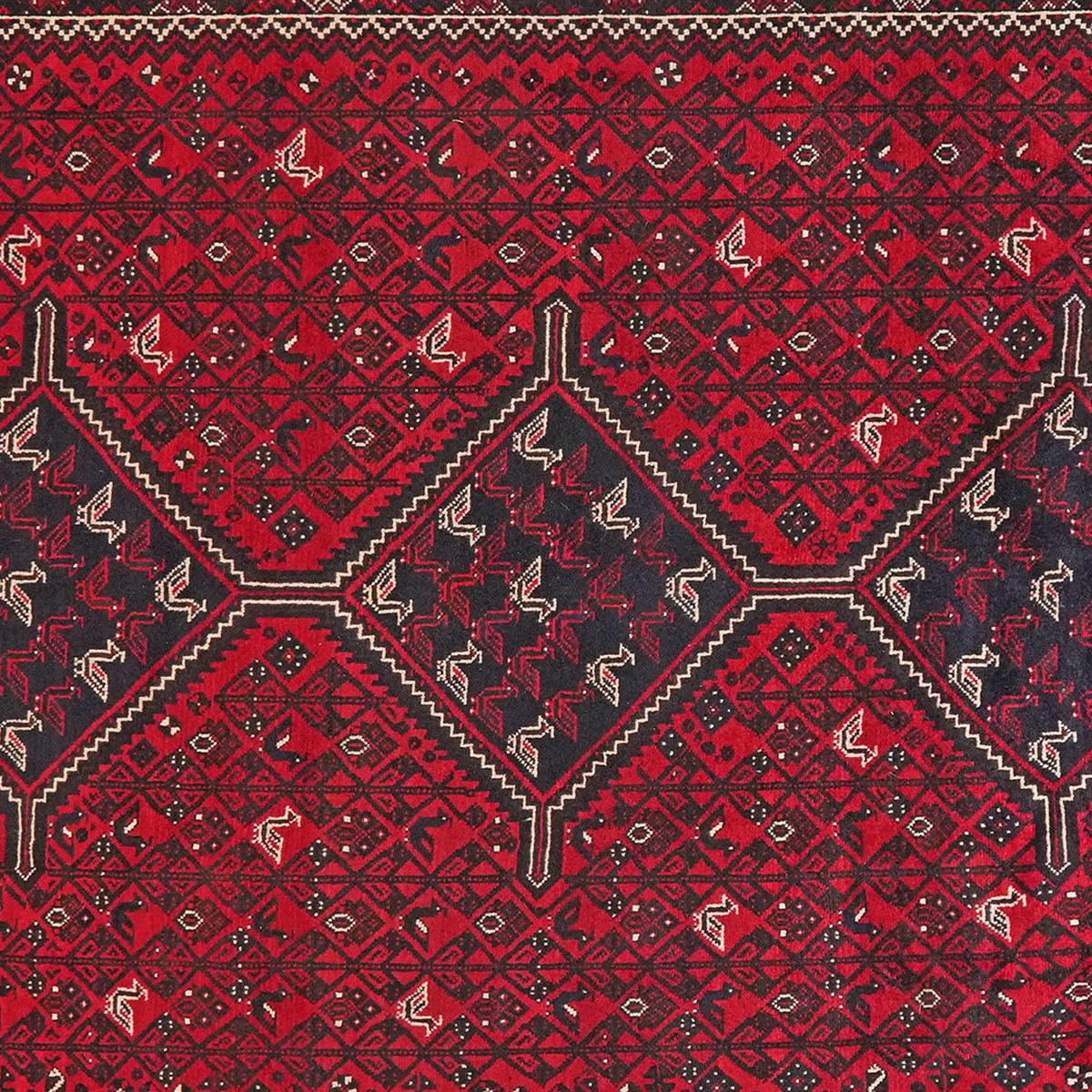 ORIENTTEPPICH handgeknüpft Gashgai Rot 332/239 cm Schurwolle - Rot, Textil (239/332cm) - Looma