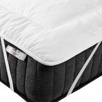 MATRATZENTOPPER 160/200 cm Aizkorri - Weiß, Textil (160/200cm) - Beliani