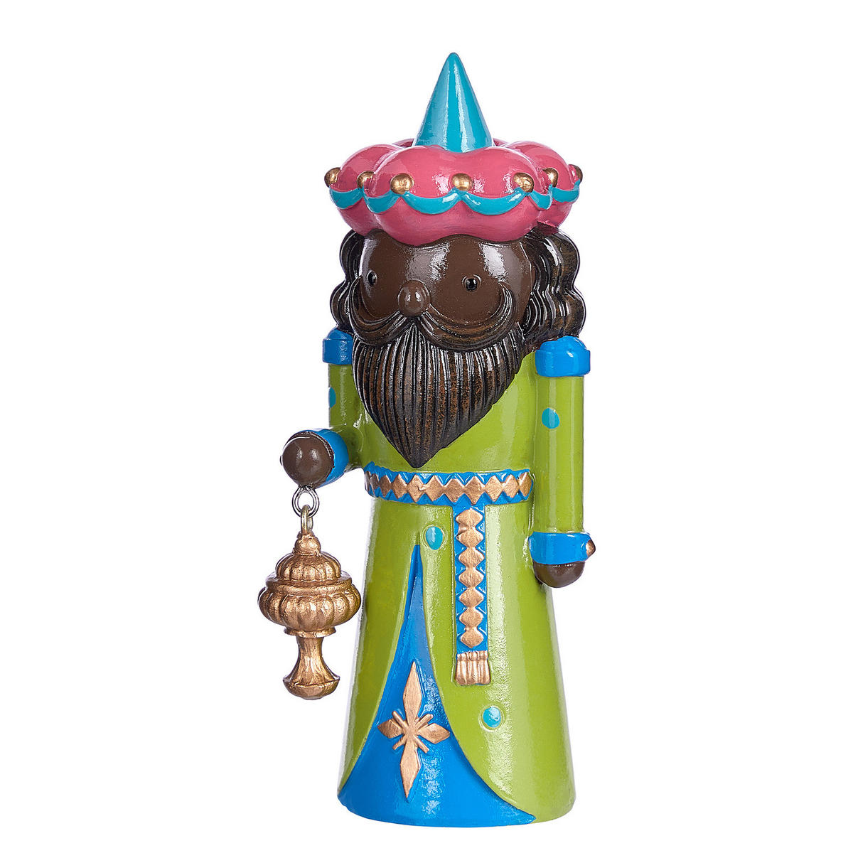 DEKOFIGUR (3-tlg.) X-Mas Könige - Multicolor, Stein (10/26/26cm) - Butlers