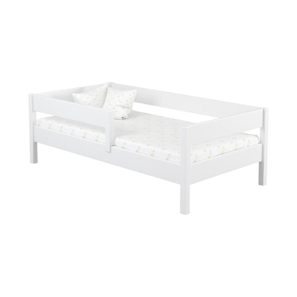 Lukdom Kinderbett Weiß 70x140 cm